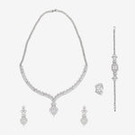 Load image into Gallery viewer, Adore Diamond Necklace Set