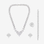 Load image into Gallery viewer, Flora Flash Diamond Necklace Set