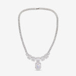 Load image into Gallery viewer, Cubette Diamond Necklace Set