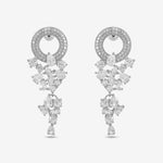 Load image into Gallery viewer, Diamond Veil Earrings