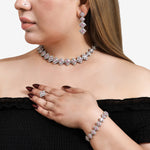 Load image into Gallery viewer, Celestia Diamond Necklace Set