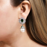 Load image into Gallery viewer, Emma Pearl Drop Earrings
