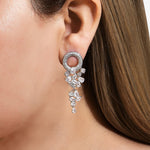 Load image into Gallery viewer, Diamond Veil Earrings