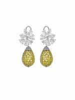 Load image into Gallery viewer, Golden Orbit Drop Earrings