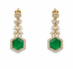 Load image into Gallery viewer, Solis Green Diamond Necklace Set