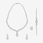 Load image into Gallery viewer, Adore Diamond Necklace Set

