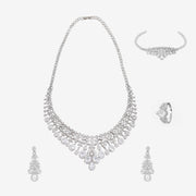Celestique Crown Diamond Necklace Set