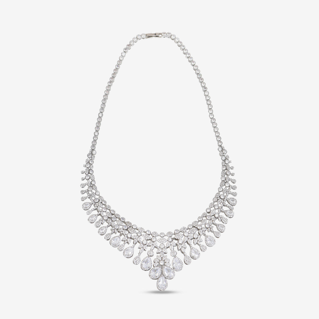 Celestique Crown Diamond Necklace Set