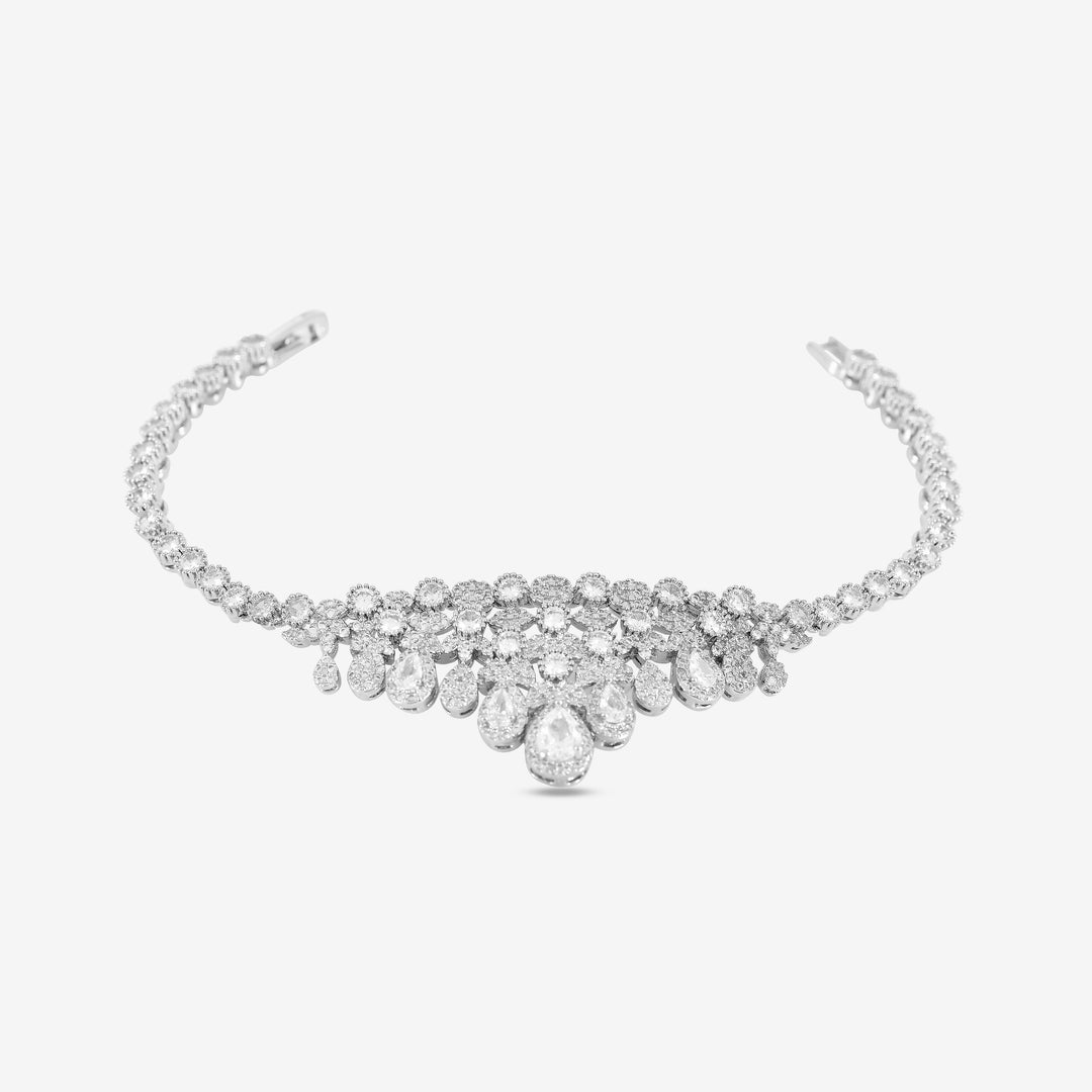 Celestique Crown Diamond Necklace Set