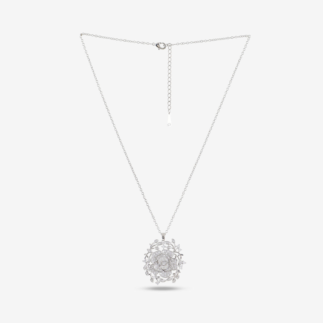 Zoya Rose Pendant Set