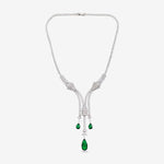 Load image into Gallery viewer, Gehra Noor Diamond Necklace Set

