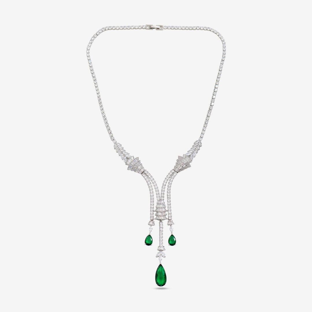 Gehra Noor Diamond Necklace Set