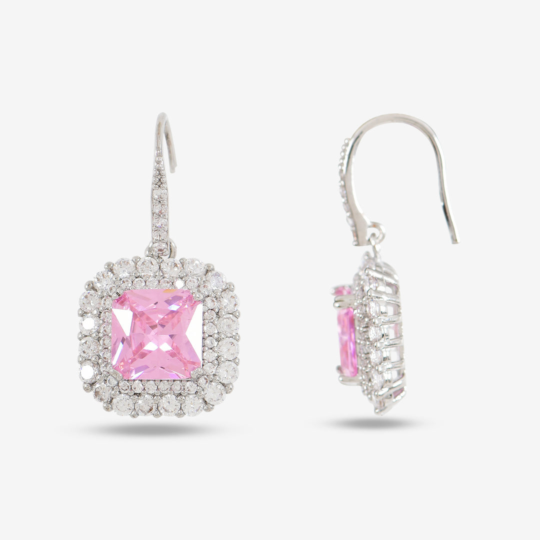 Rose Halo Pendant Set
