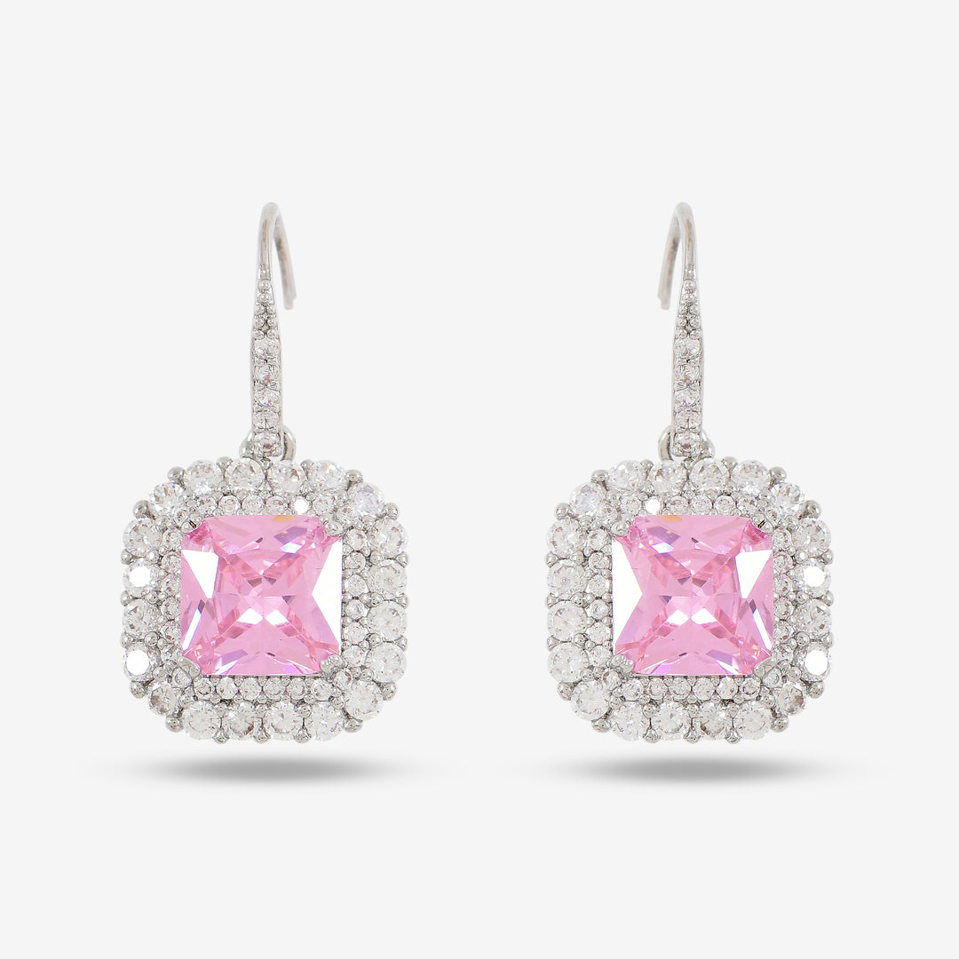 Rose Halo Pendant Set