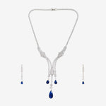 Load image into Gallery viewer, Gehra Noor Diamond Necklace Set
