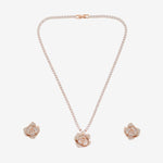 Load image into Gallery viewer, Seraphina Rose Necklace Set
