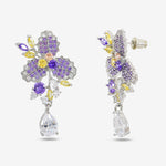 Load image into Gallery viewer, Purple Whim Earrings

