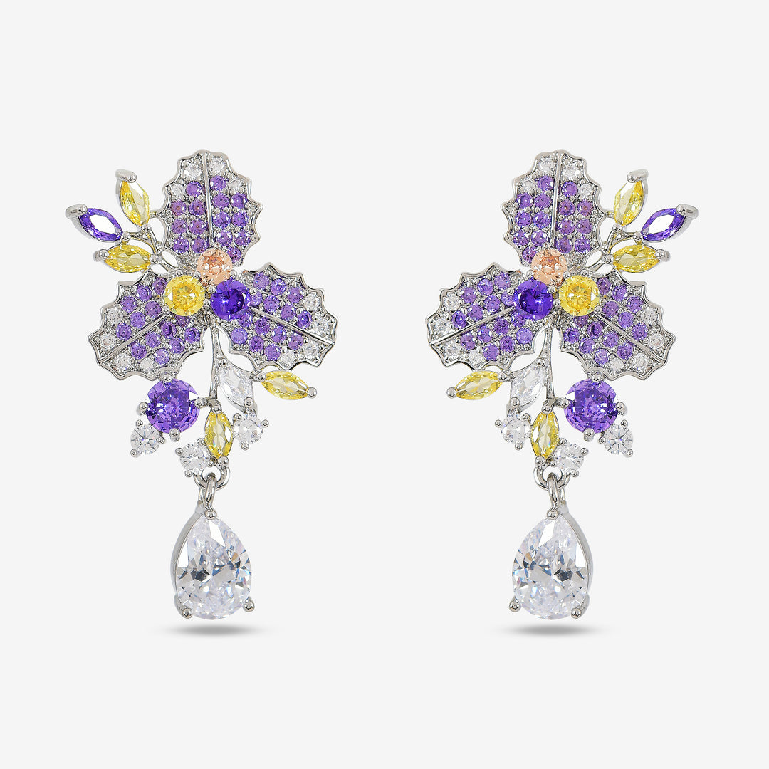Purple Whim Earrings