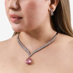 Load image into Gallery viewer, Blush Royalle Necklace Set
