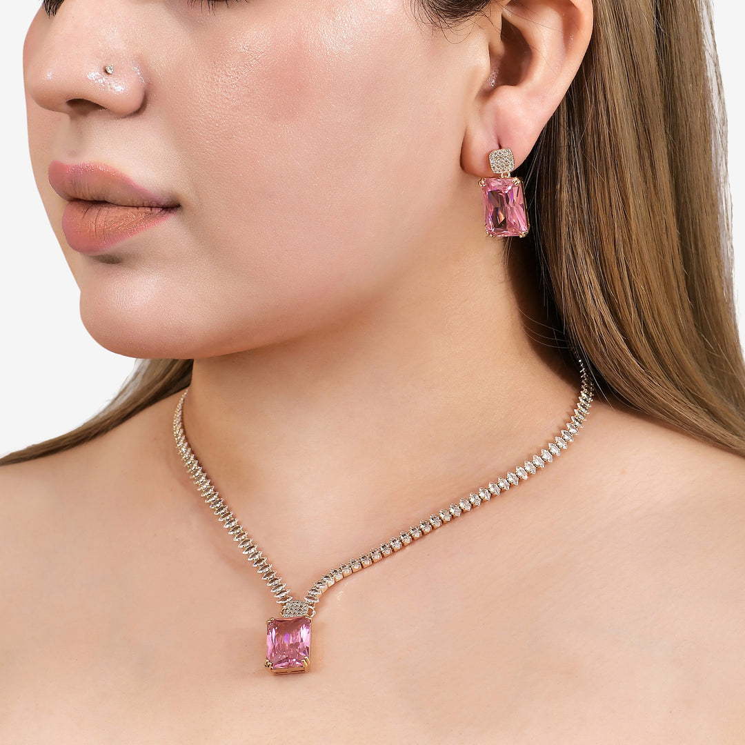 Rosette Pendant Set