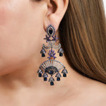 Load image into Gallery viewer, Royal Azzure Danglers
