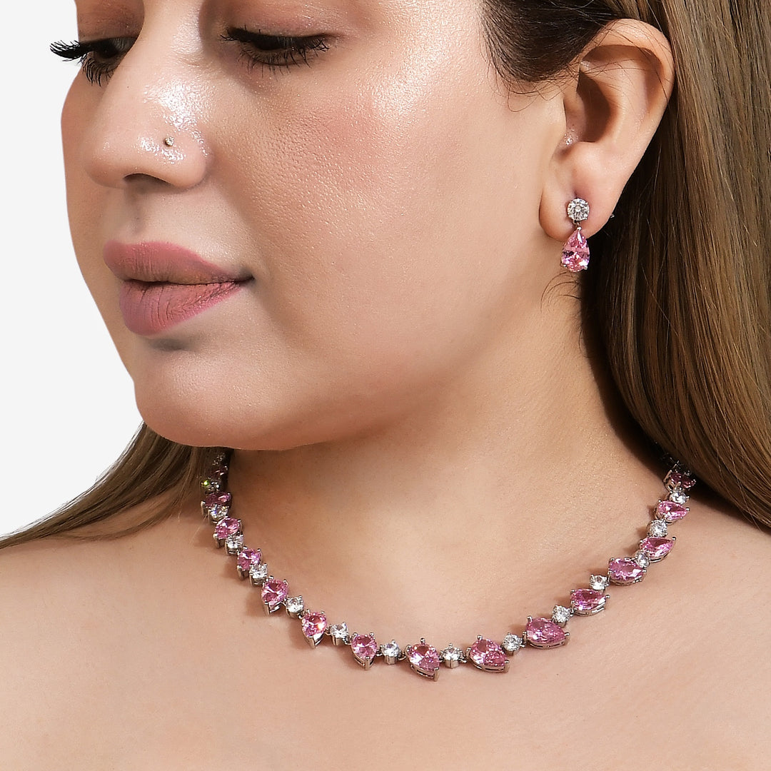 Rose Dutchess Necklace Set