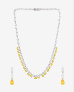 Load image into Gallery viewer, Yeloras Diamond Necklace Set
