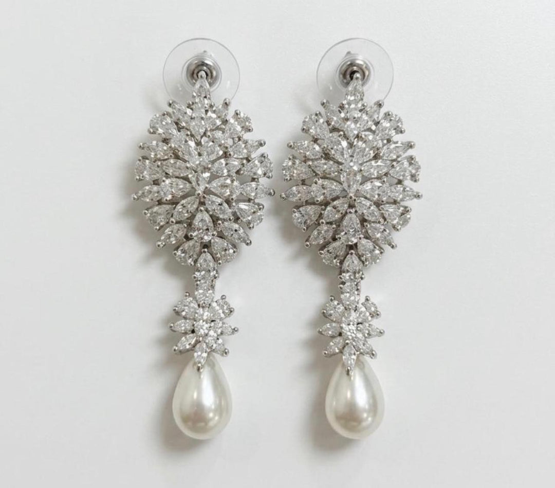 Pearl Cascade Earrings
