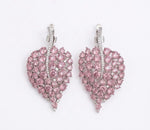 Load image into Gallery viewer, Peony Leaf Earrings