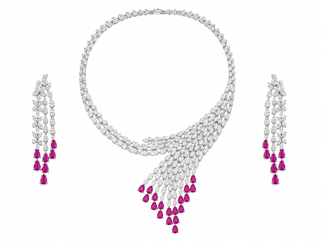 VAMP Diamond Necklace Set