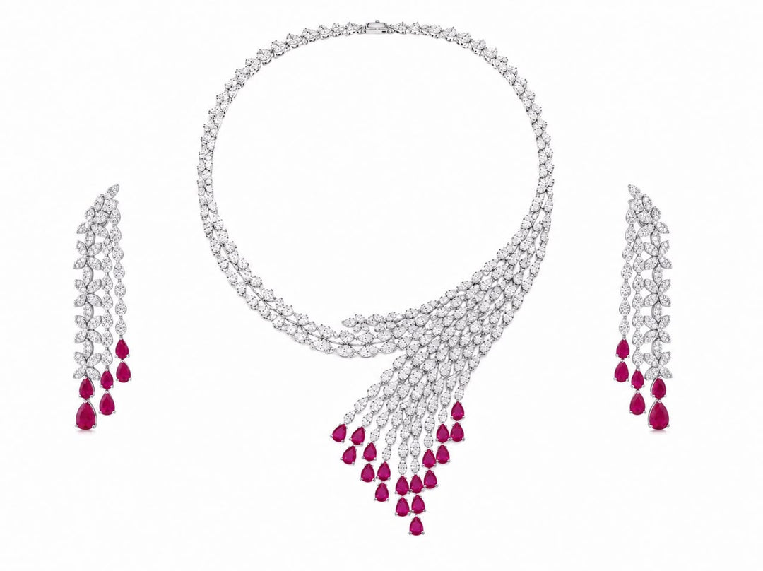VAMP Diamond Necklace Set