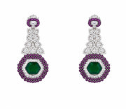 Aks-e-Gulzar Diamond Necklace Set