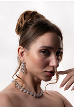 Load image into Gallery viewer, Celestia Diamond Necklace Set