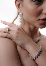 Load image into Gallery viewer, Celestia Diamond Necklace Set