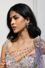 Load image into Gallery viewer, Purple Whim Earrings